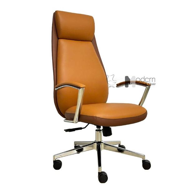 Ghế làm việc sếp, quản lý, giám đốc nệm bọc PU cao cấp CM4497-P