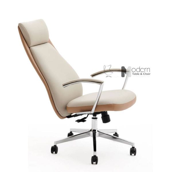 Ghế làm việc sếp, quản lý, giám đốc nệm bọc PU cao cấp CM4497-P