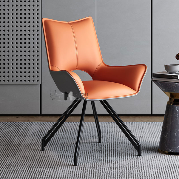 Ghế ăn có nệm chân chụm thân xoay CRAB 5A-P