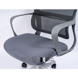 Ghế nhân viên khung xám có giá đỡ cột sống CE4550-2M