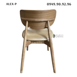 Ghế phòng ăn bằng gỗ có nệm ALEX-P