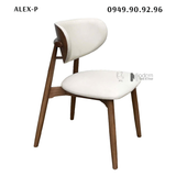 Ghế phòng ăn bằng gỗ có nệm ALEX-P