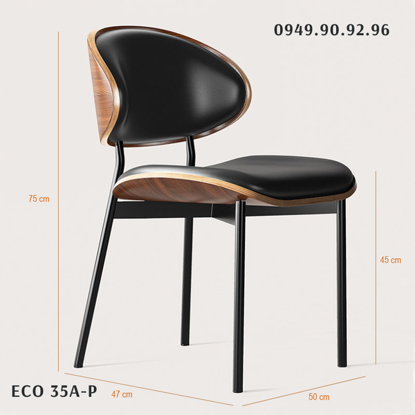 Ghế phòng ăn cao cấp Polywood ECO 35A-P