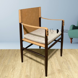 Ghế phòng ăn có tay da cao cấp RIO 4A-P