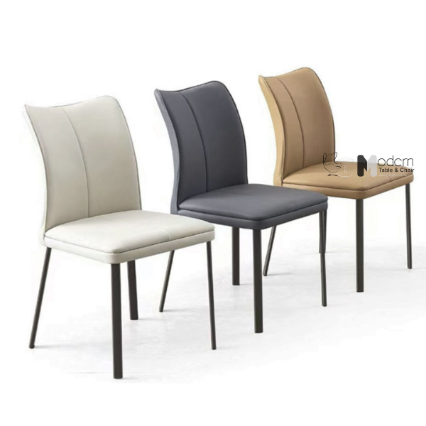 Ghế phòng ăn không tay nệm Simili giá rẻ LUX 44A-P