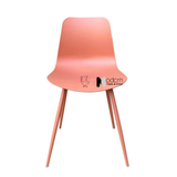 Ghế cafe nhựa PP chân sắt CC3004-S