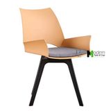 Ghế phòng ăn thân nhựa xoay có nệm CC1576-F