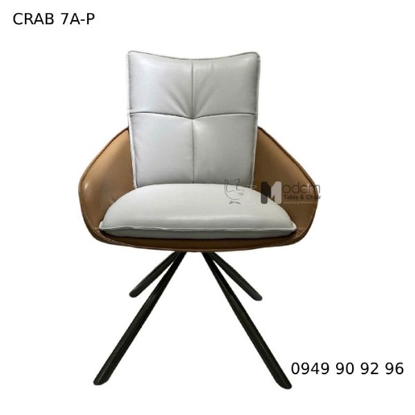 Ghế phòng ăn thân xoay cao cấp CRAB 7A-P