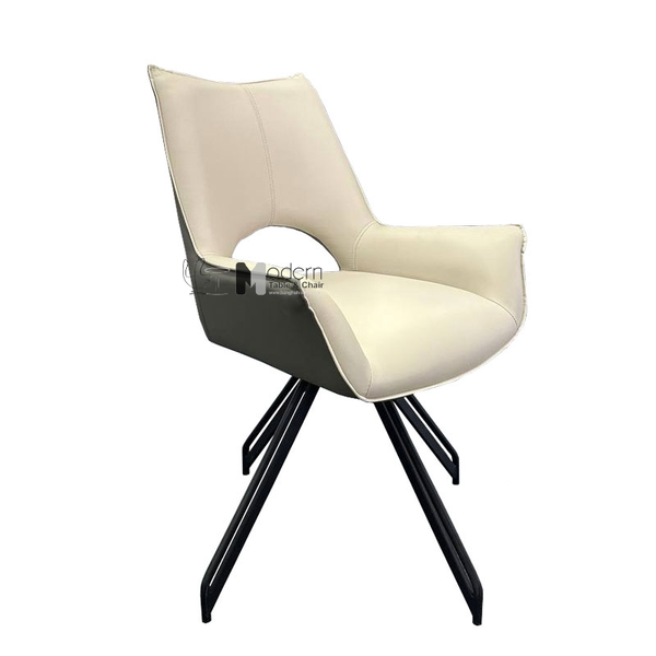 Ghế ăn có nệm chân chụm thân xoay CRAB 5A-P