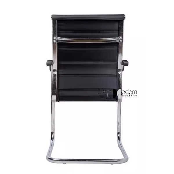 Ghế phòng họp chân quỳ nệm PVC lưng trung CV4603-P