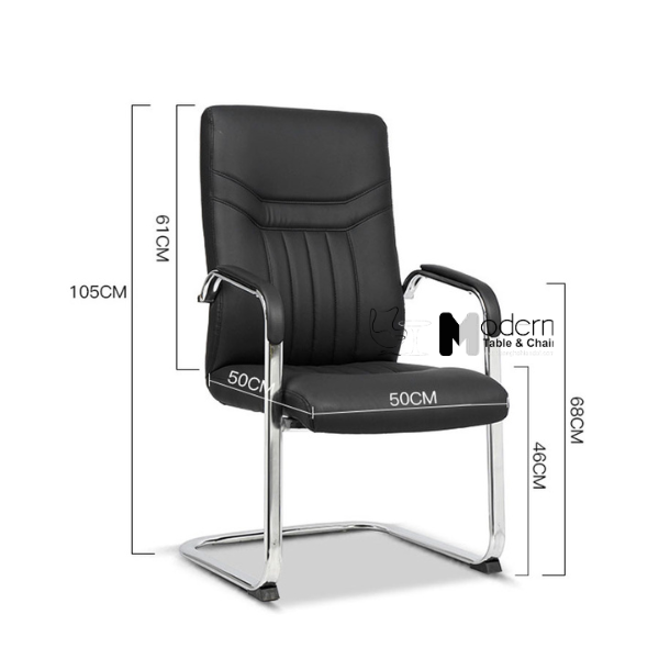 Ghế phòng họp chân quỳ nhập khẩu CV4608-P