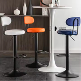 Ghế quầy bar chân tăng giảm có lưng tựa CB2256-PS