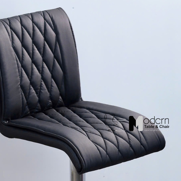 Ghế quầy bar lưng tựa chân đen CB2302A-P