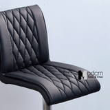 Ghế quầy bar chân sơn tĩnh điện xám nâu CB2302D-P
