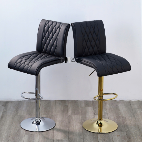 Ghế quầy bar chân mạ vàng tăng giảm CB2302B-P