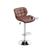 Ghế quầy bar tựa lưng chân tăng giảm CB2303-P