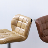 Ghế đảo bếp chân tăng giảm mạ chrome/ mạ vàng/ sơn đen/ xám nâu CB2303-P