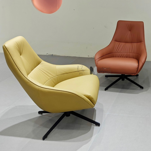 Ghế sofa đơn phòng khách có xoay nệm Simili CL1215-P