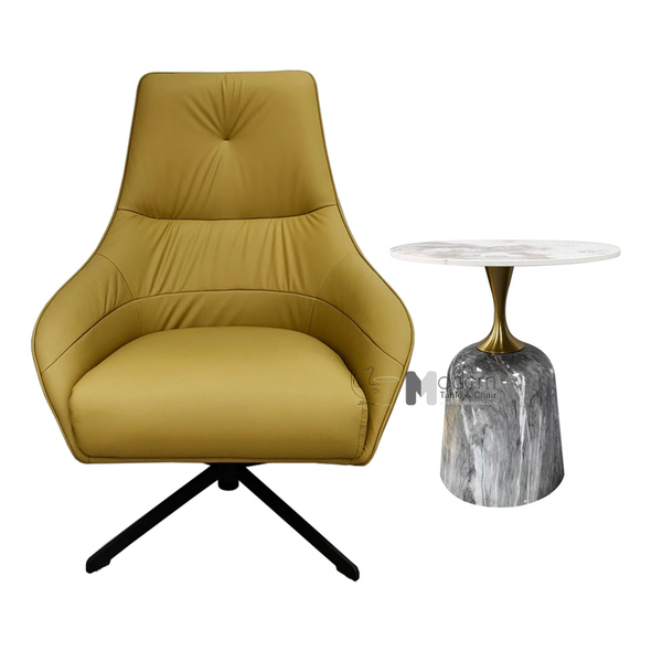 Ghế sofa đơn phòng khách có xoay nệm Simili CL1215-P