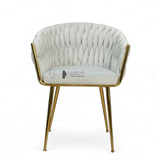 Ghế ăn nệm vải nhung sang trọng LARA 3B-F