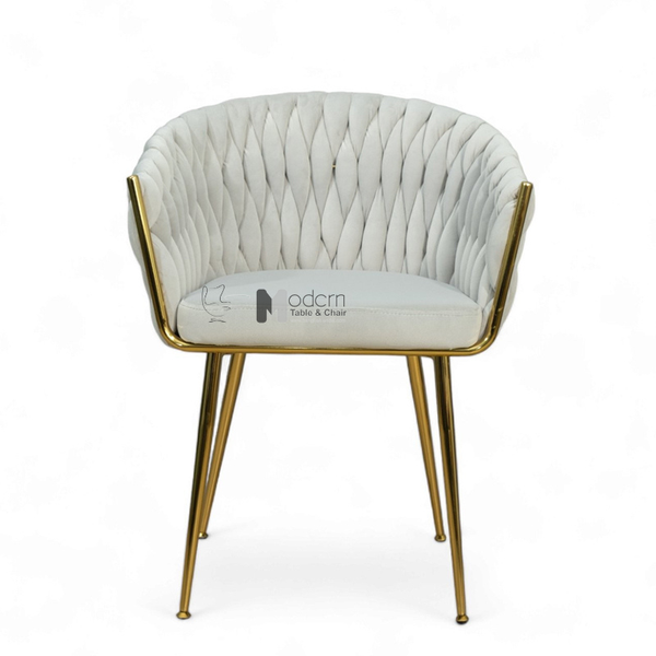 Ghế ăn nệm vải nhung sang trọng LARA 3B-F