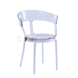 Ghế cafe fastfood thân nhựa PC lưng tựa CC1573-S