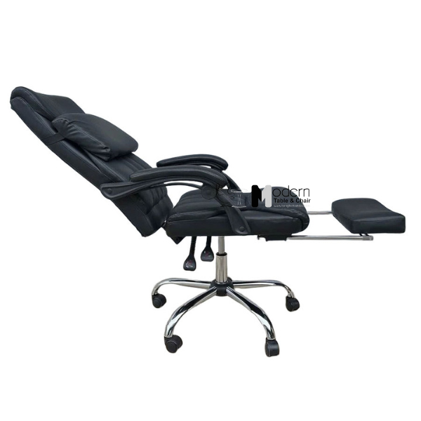 Ghế văn phòng bọc nệm ngả lưng có gác chân CR4119-P
