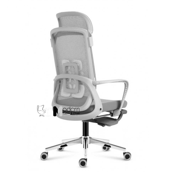 Ghế văn phòng lưng cao có tựa đầu gác chân điều chỉnh CR4329-2M