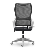 Ghế văn phòng lưng lưới khung nhựa xám kiểu dáng hiện đại CM4546-2M