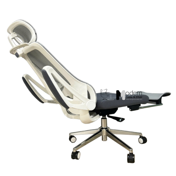 Ghế văn phòng lưới có ngả lưng gác chân CR4330-M