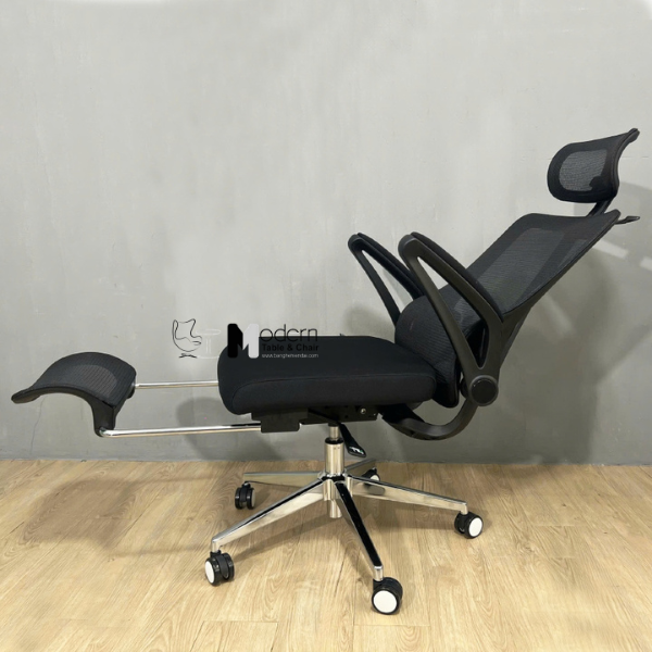 Ghế văn phòng lưới có ngả lưng gác chân CR4330-M