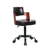Ghế xoay làm việc thân gỗ nhỏ gọn CB2301-2P