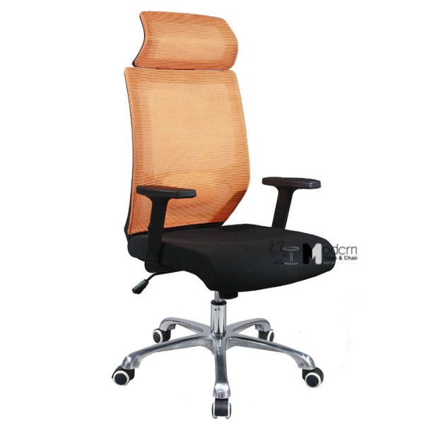 Ghế xoay nhân viên có tựa đầu nhập khẩu CM4556-M