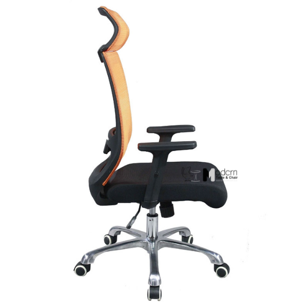 Ghế xoay nhân viên có tựa đầu nhập khẩu CM4556-M