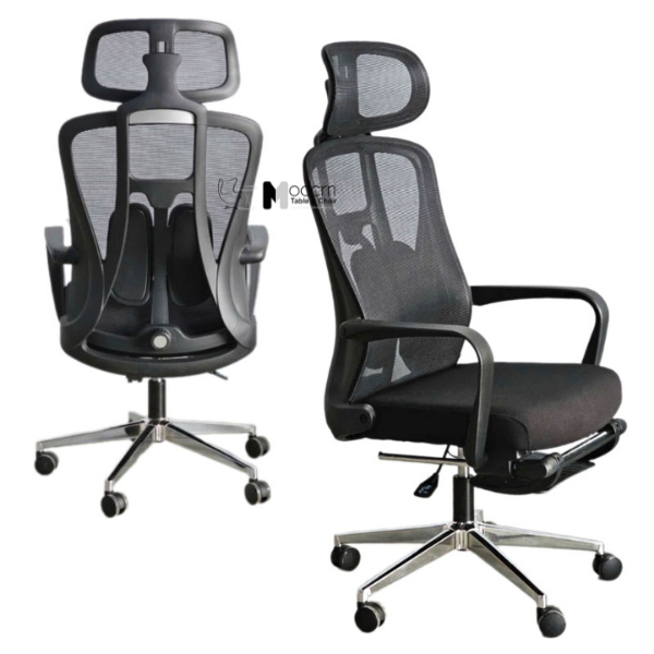 Ghế xoay văn phòng có gác chân ngả lưng CR4333-M