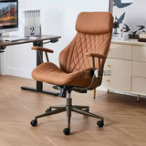 Ghế xoay văn phòng lưng cao nệm da Nappa CM4606-P