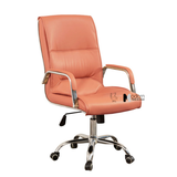 Ghế xoay văn phòng lưng trung nệm dày CE4605-P