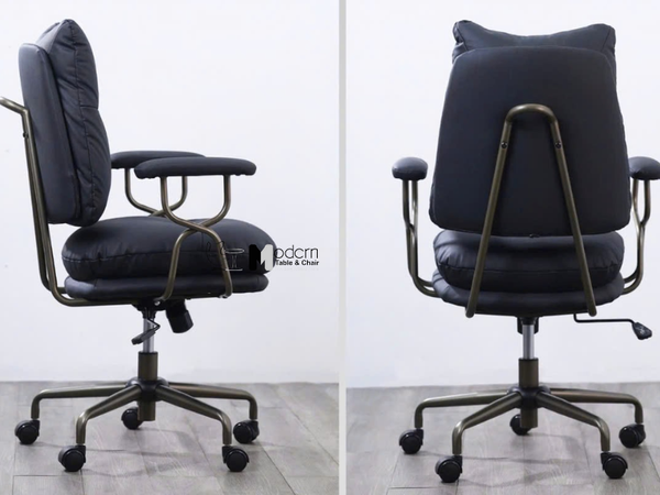 Ghế xoay văn phòng nệm da PU dày cao cấp bền đẹp CE1032-P