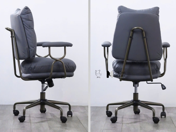 Ghế xoay văn phòng nệm da PU dày cao cấp bền đẹp CE1032-P