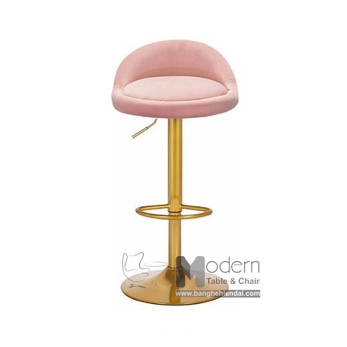 Ghế quầy bar chân màu vàng CB2258B-F