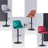 Ghế bar bọc vải nhung chân sắt CB2264A-F