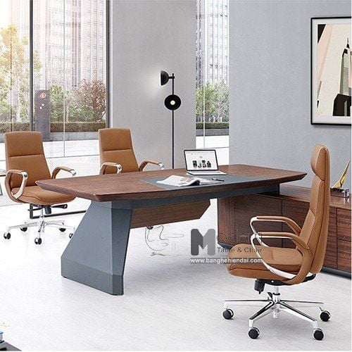 Ghế giám đốc da thật lưng cao CM4412-L