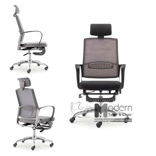 Ghế xoay lưng cao có gác chân CR4304-M