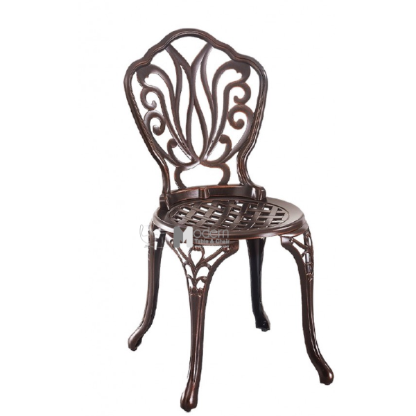 Bộ bàn 2 ghế nhôm đúc TE2002-60A_CC2007-A