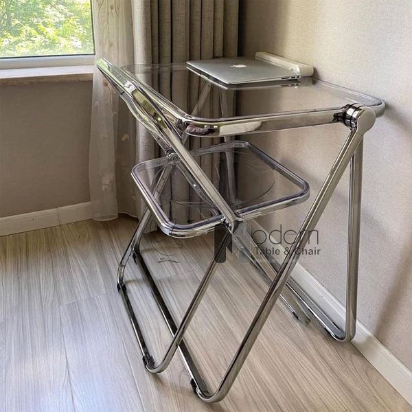 Bàn laptop trong suốt gấp gọn TE KIWI-07S