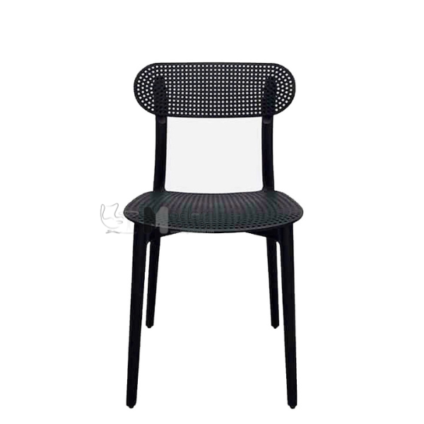 Ghế nhựa đúc lưng tựa đục lỗ HOL-S