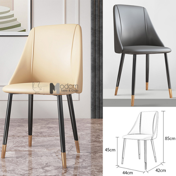 Bộ bàn ăn mặt đá 4 ghế nệm SALA-14E_LUX 12C