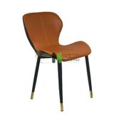 Ghế ăn nệm chân ống đồng LUX 28C-P