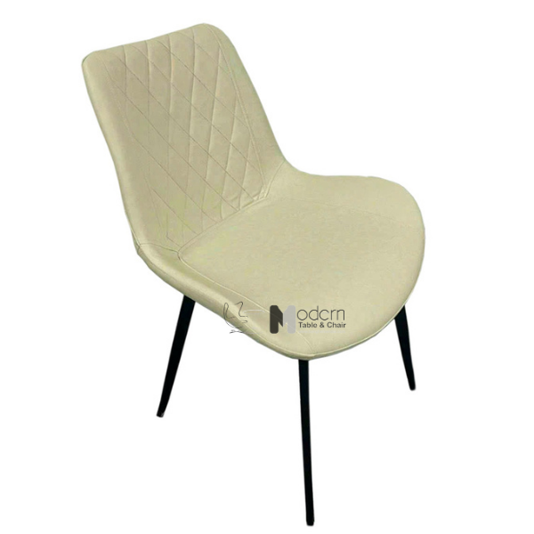 Ghế ăn nệm PVC chân sắt LUX 39A-P