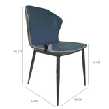 Bộ bàn ăn mặt đá 6 ghế nệm TN1229-16E_ECO 4A-P